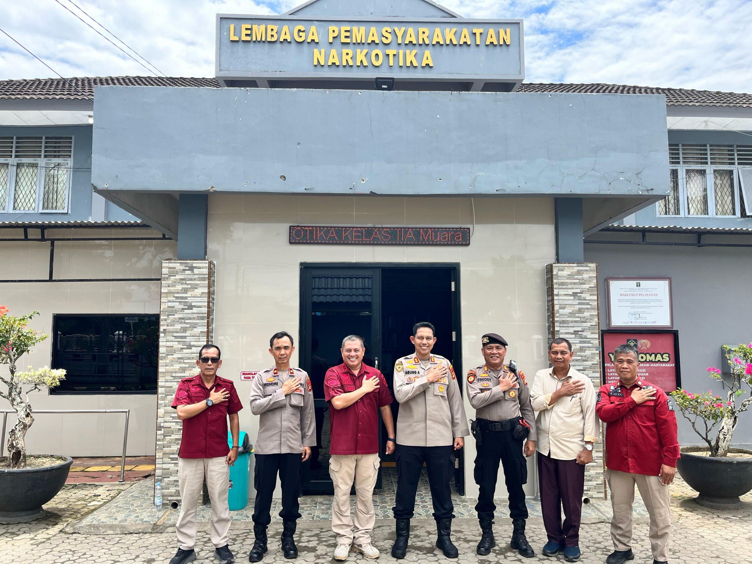 Kapolres Musi Rawas Kunjungi Lapas Narkotika Kelas II A Muara Beliti untuk Tingkatkan Sinergitas