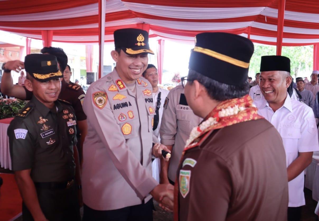 Kapolres Musi Rawas Hadiri Kunker Kejati Sumsel,
