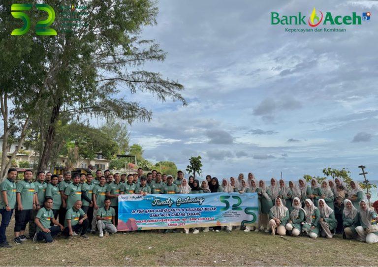 Rangkaian HUT ke-52, Bank Aceh Cabang Sabang Gelar Family Gathering Bersama Karyawan/i dan Ibu-Ibu PIKABAS
