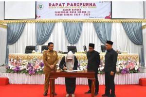 DPRK Sabang Sahkan Qanun APBK 2025 dan Pengelolaan Limbah, Tutup Masa Sidang III