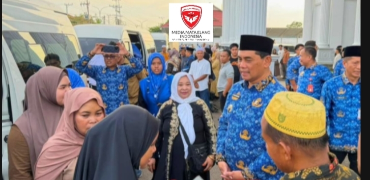 Bupati Lepas Jamaah Umrah dan Beri Bonus Juara MTQH, Barito Utara Penuh Berkah