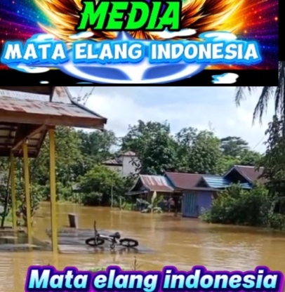 Banjir Kembali Rendam Desa Sei Rahayu I, Warga Barito Utara Keluhkan Akses Lumpuh